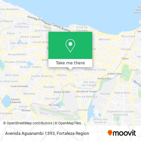 Avenida Aguanambi 1393 map