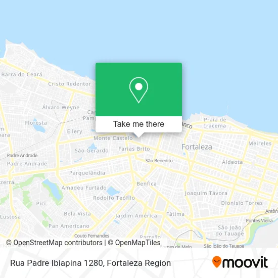 Rua Padre Ibiapina 1280 map