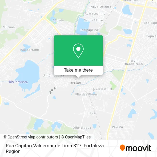 Rua Capitão Valdemar de Lima 327 map