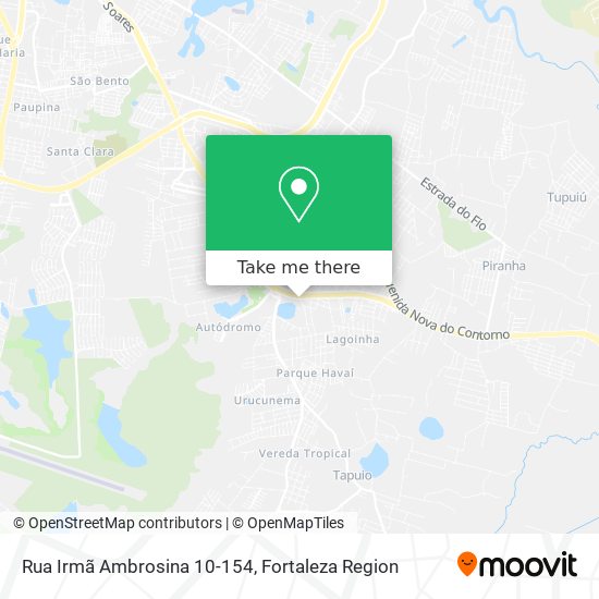 Rua Irmã Ambrosina 10-154 map