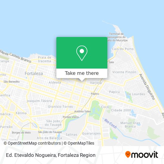 Ed. Etevaldo Nogueira map
