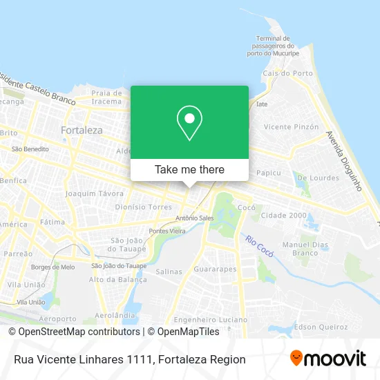 Rua Vicente Linhares 1111 map