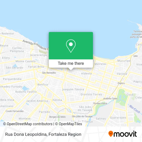 Rua Dona Leopoldina map