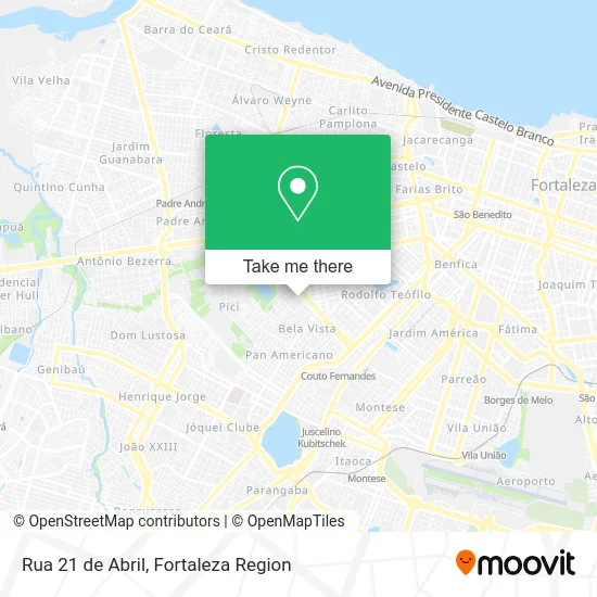 Rua 21 de Abril map