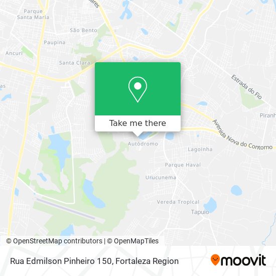 Rua Edmilson Pinheiro 150 map