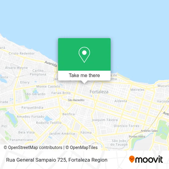 Rua General Sampaio 725 map