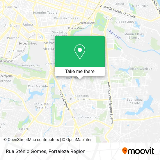 Rua Stênio Gomes map