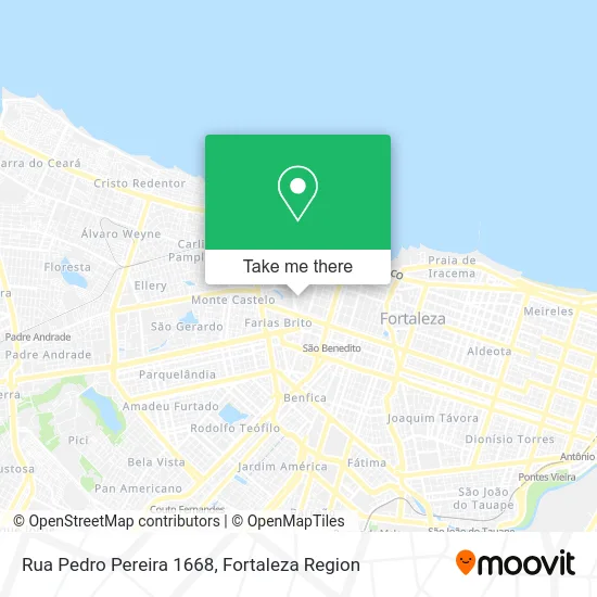 Rua Pedro Pereira 1668 map