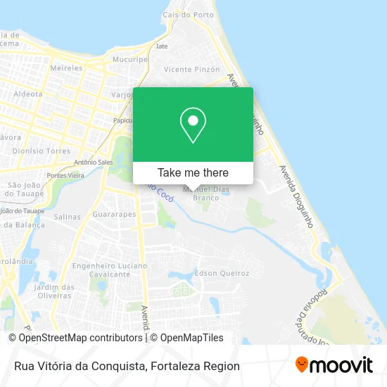 Rua Vitória da Conquista map