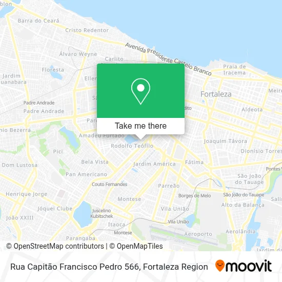Rua Capitão Francisco Pedro 566 map