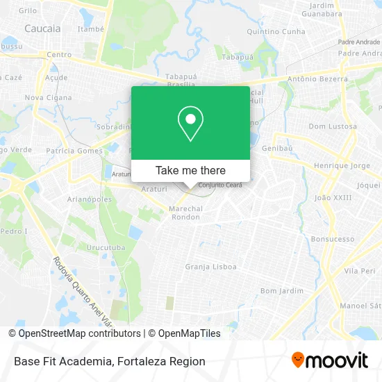 Base Fit Academia map