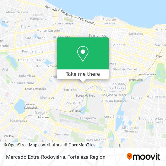 Mercado Extra-Rodoviária map