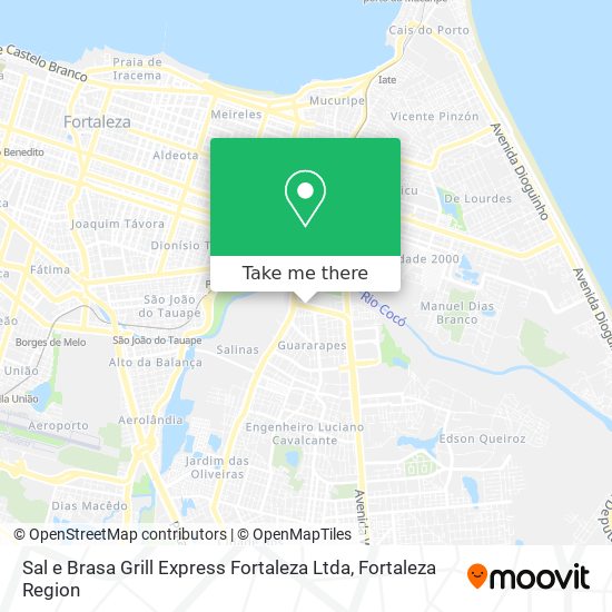 Sal e Brasa Grill Express Fortaleza Ltda map