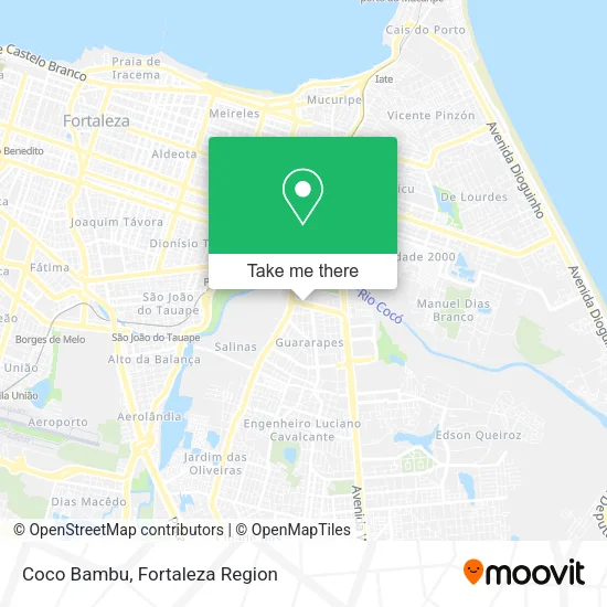 Coco Bambu map