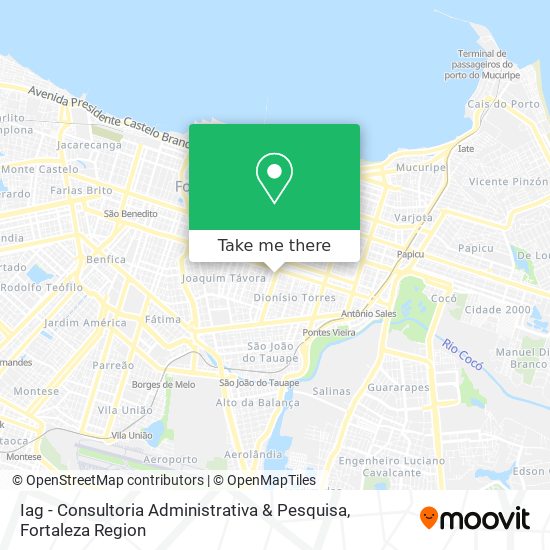 Iag - Consultoria Administrativa & Pesquisa map