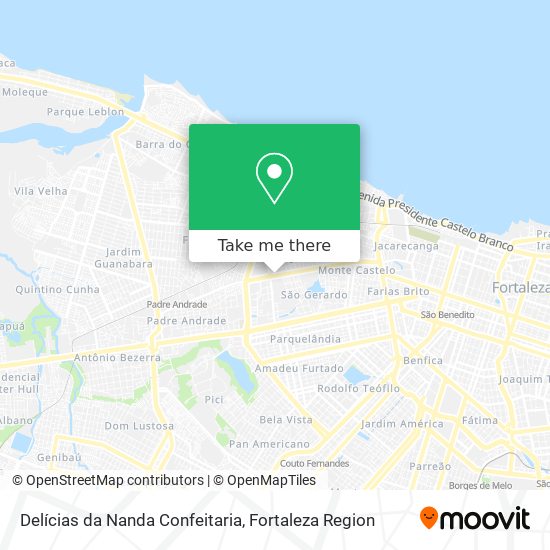 Delícias da Nanda Confeitaria map