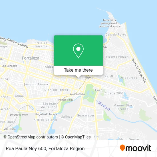 Rua Paula Ney 600 map