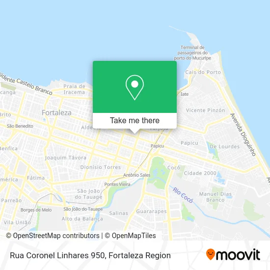 Rua Coronel Linhares 950 map