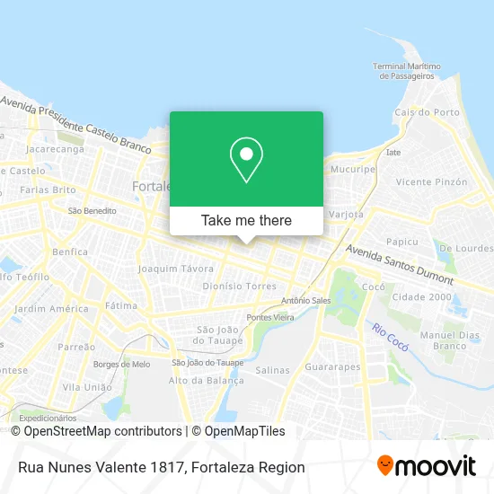 Rua Nunes Valente 1817 map