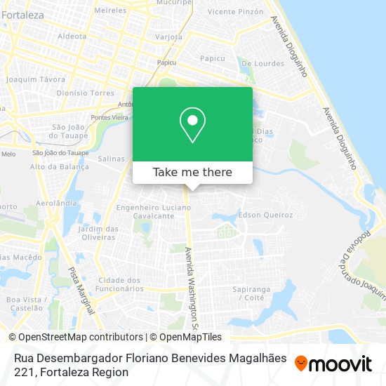 Rua Desembargador Floriano Benevides Magalhães 221 map