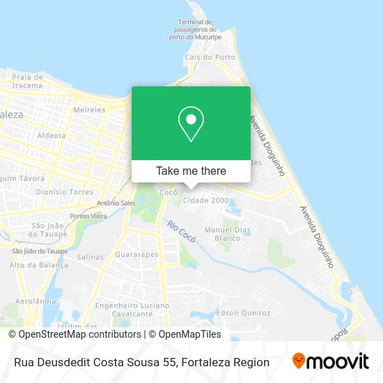 Rua Deusdedit Costa Sousa 55 map