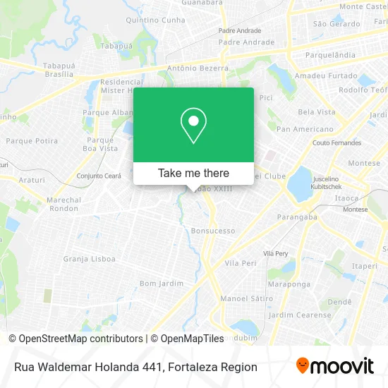 Rua Waldemar Holanda 441 map