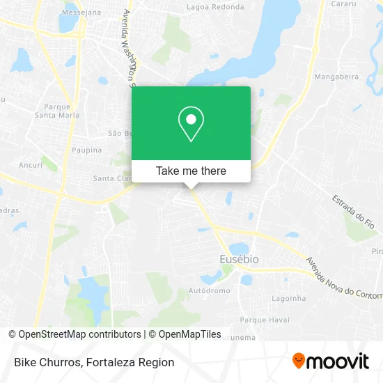 Bike Churros map