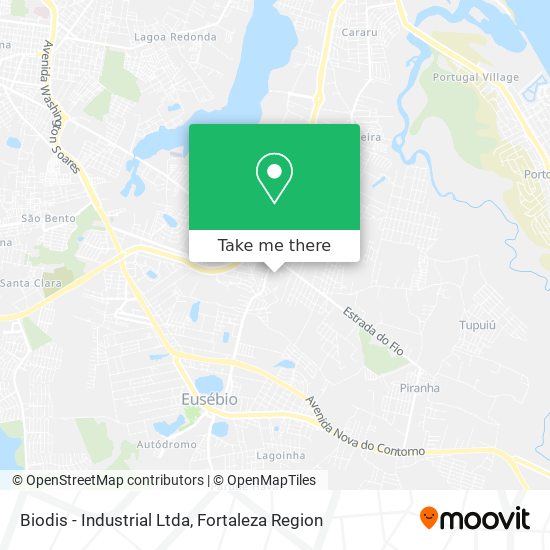 Mapa Biodis - Industrial Ltda