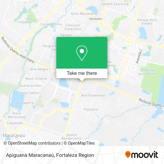 Apiguana Maracanaú map