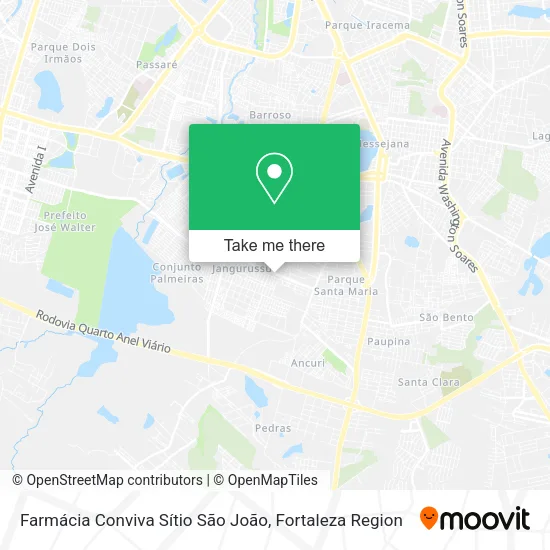 Farmácia Conviva Sítio São João map