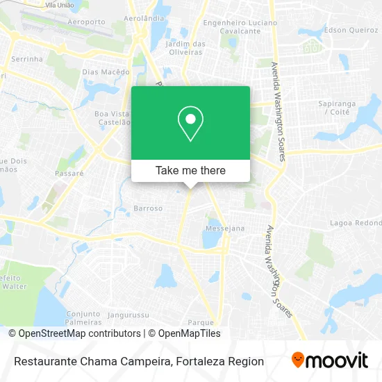 Restaurante Chama Campeira map