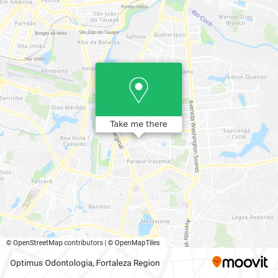 Optimus Odontologia map