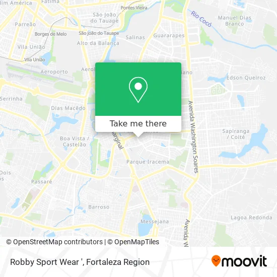 Robby Sport Wear ' map