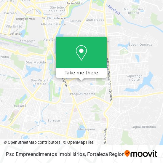 Psc Empreendimentos Imobiliários map