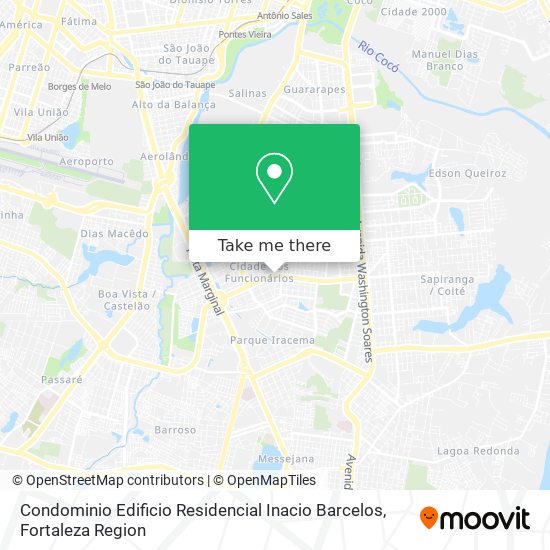 Condominio Edificio Residencial Inacio Barcelos map