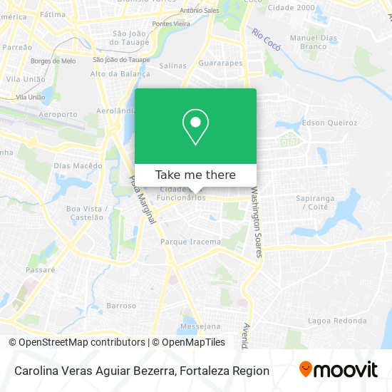 Carolina Veras Aguiar Bezerra map