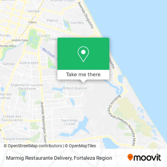 Marmig Restaurante Delivery map