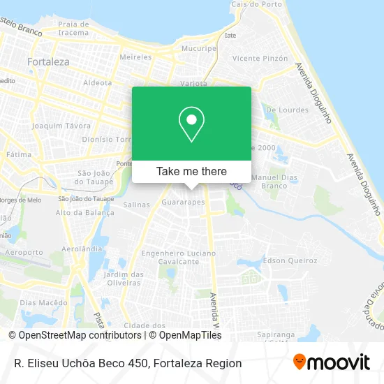 R. Eliseu Uchôa Beco 450 map