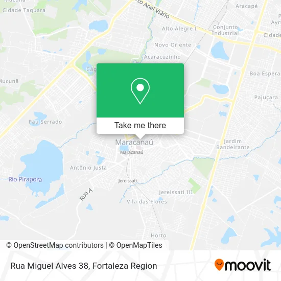 Rua Miguel Alves 38 map