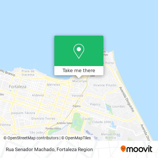 Rua Senador Machado map