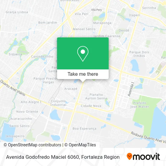 Avenida Godofredo Maciel 6060 map