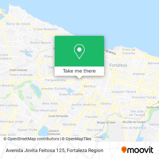 Mapa Avenida Jovita Feitosa 125