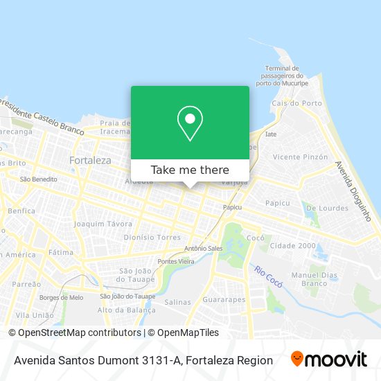 Avenida Santos Dumont 3131-A map