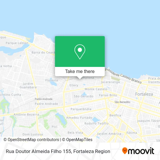 Rua Doutor Almeida Filho 155 map