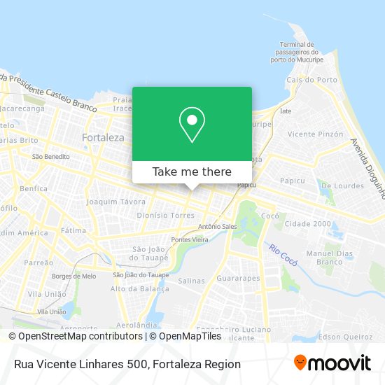 Rua Vicente Linhares 500 map