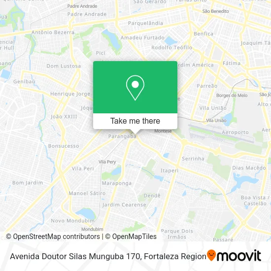 Avenida Doutor Silas Munguba 170 map