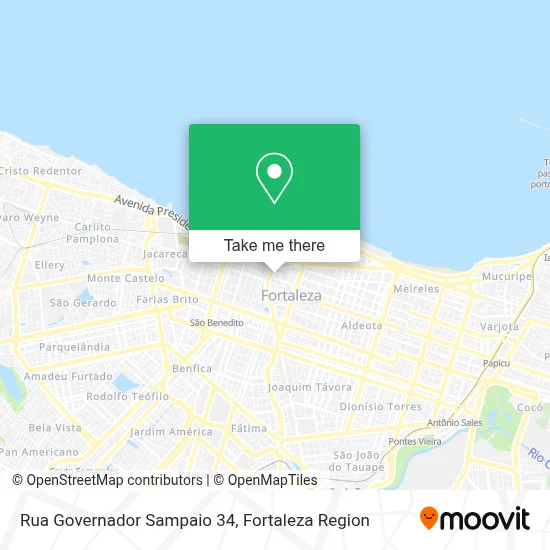 Rua Governador Sampaio 34 map