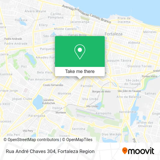 Rua André Chaves 304 map