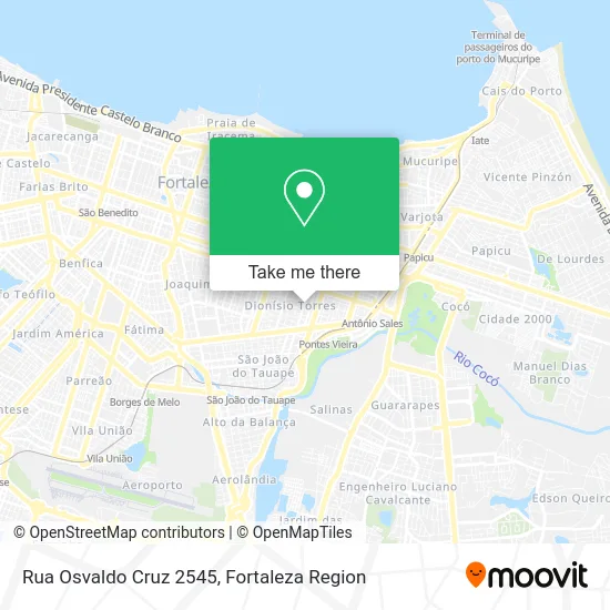 Rua Osvaldo Cruz 2545 map