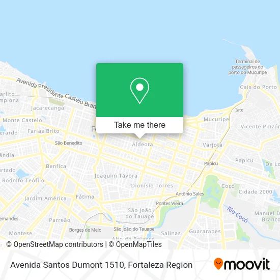 Avenida Santos Dumont 1510 map